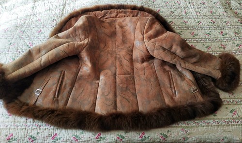 Lammfell wieldleder jacke - lammfell, ,wieldleder