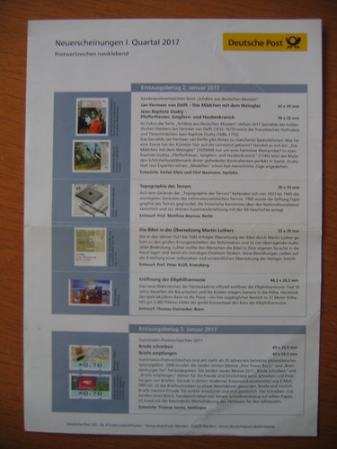 Pwz deutsche post philatelie - pwz,