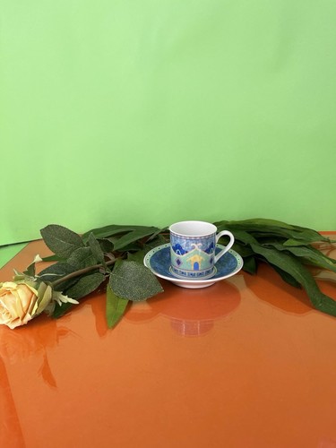 Espressotasse mit unterteller - mit,