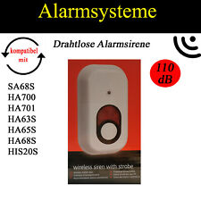 Smartwares 10.016.68 Drahtlose Innensirene SA68IS für Smartwares 868MHZ