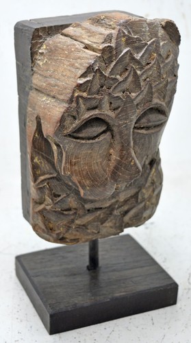 Antik holz tribal löwe figur - antik,