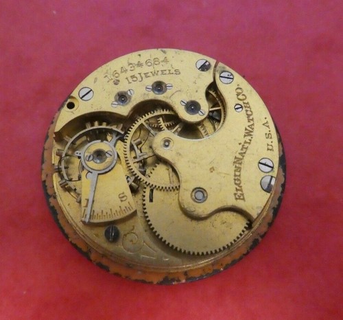 Vintage elgin pocket - pocket, watch
