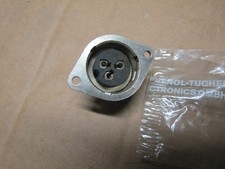 2737-16 4 Stück Amphenol Tuchel 3 Polige Einbaubuche T 3011 Neu Lagerverkauf