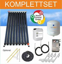 Komplettset Röhrenkollektor Solaranlage Solarthermie erneuerbare Energie