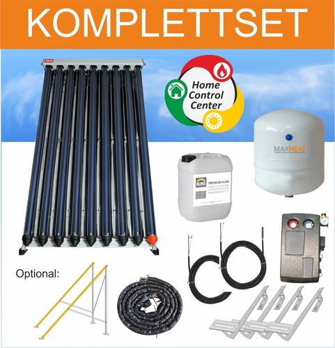 Komplettset röhrenkollektor - komplettset,