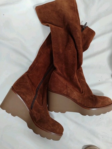 Stiefel cognac wildleder - stiefel,