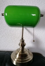 *Bänker Lampe* Grün-gold