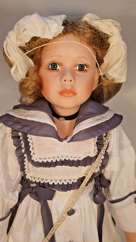 Porzellanpuppe zoll - porzellanpuppe, (643)