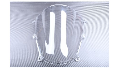 Klar windschild carbon - windschild, grau