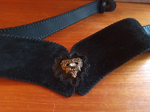Dirndl gürtel schwarz mit - schwarz,
