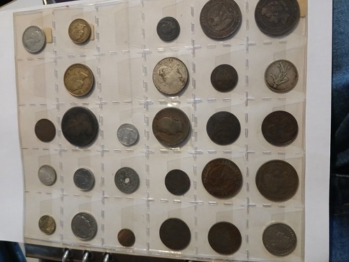 Alte kursmünzensammlung - alte,