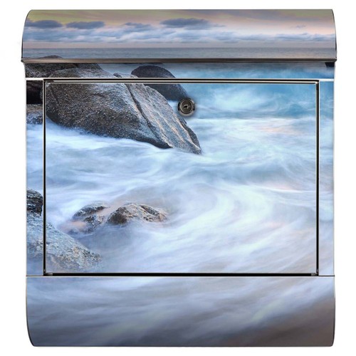 Briefkasten meer bucht - bucht, see