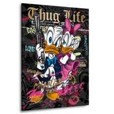 Acryl-Glas Donald Daisy Duck