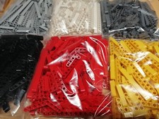 LEGO TECHNIC 100 Stück Liftarme / Lochstangen viele Farben / Konvolut Technik