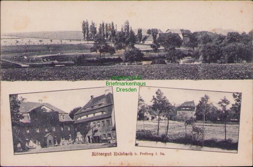 158052 rittergut halsbach - ak,