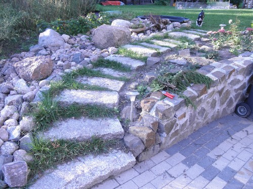 Randstein bord steintreppe - bord,