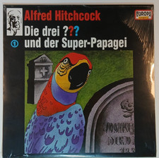 NEU OVP Die drei Fragezeichen VINYL und der Super-Papagei RAR LP Europa Logo