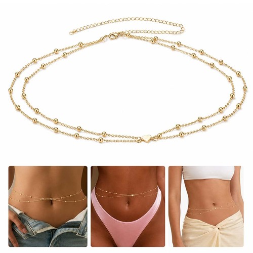 Goldene bauchkette waist - goldene,