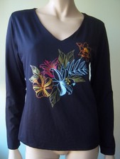 Modisches Shirt schwarz