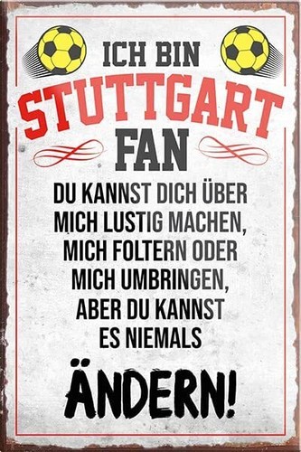 Stuttgart fan magnet - fan",