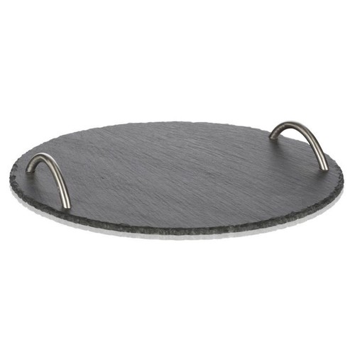 Schiefer tablett mit - schiefer,