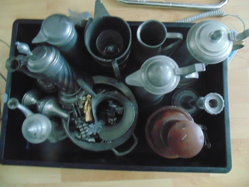 Diverse zinnware - 13,2,