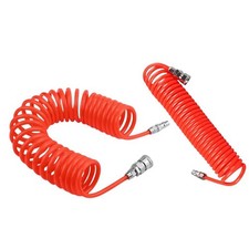 Druckluft Spiralschlauch 3m 6m 9m Druckluftschlauch 8x5 10 x6.5 12x8 Schlauch PU