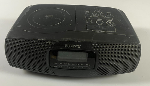 Sony icf cd820 - stereo, dual