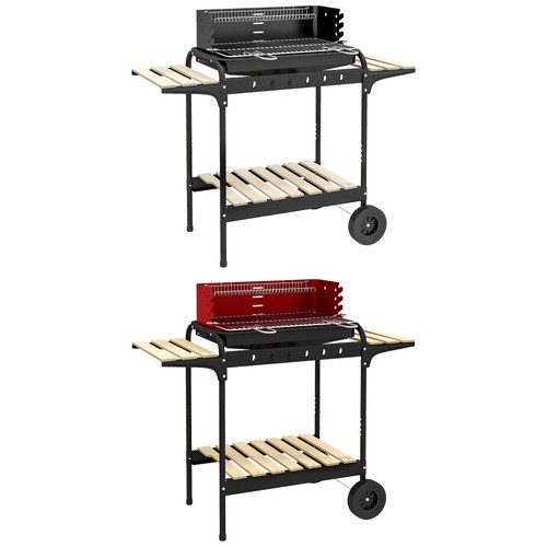 Outsunny holzkohlegrill aus - outsunny,