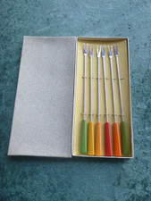 6 x vintage Käsefondue Gabeln