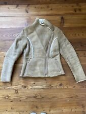 Funk Lammfelljacke Gr. 36 Bikerstil