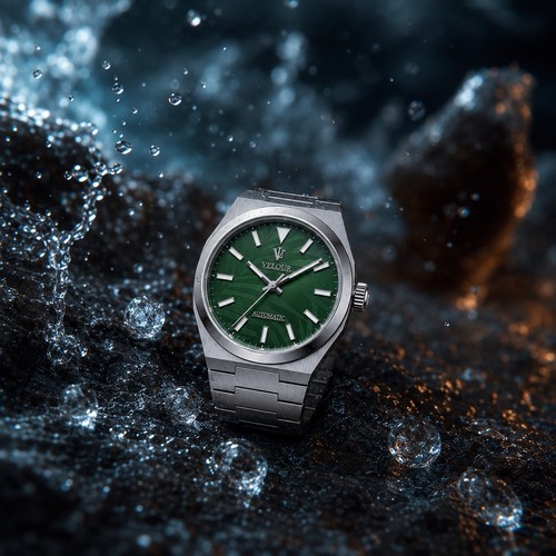 Velour oris green leaf - oris,