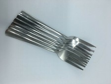 12 Kuchengabeln Edelstahl