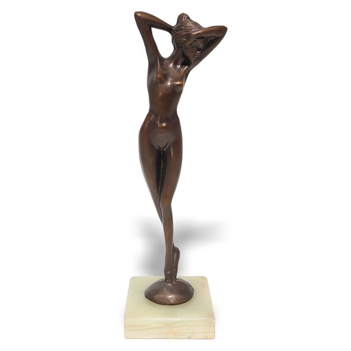 Bronzestatue nackte dame - bronzestatue,