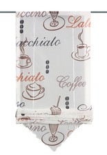 Bändchen Raffrollo Cafe creme