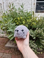 Kuscheltier, Robbe, Handmade