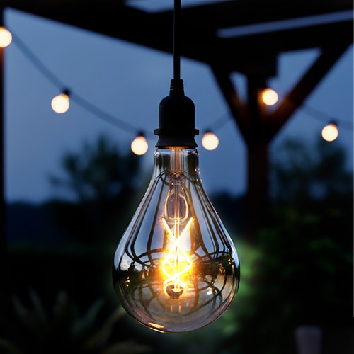 Hänge lampe glas glühbirne - hänge,