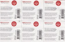 12 Stück 10% Rossmann Coupons