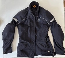 BULLSON Damen Motorradjacke Schwarz Größe 36 - Gebraucht Top