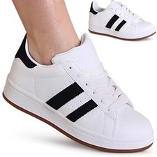Damenschuhe Plateau Sneaker