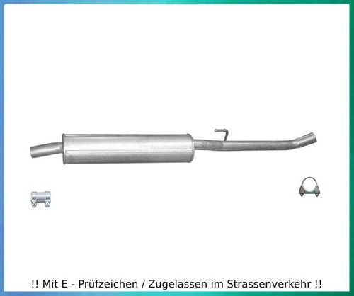 Mittelschalldämpfer für