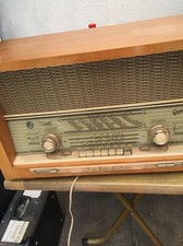 Altes GRAETZ Melodia M 418 Röhrenradio Radio Um 1950 Raumklang Groß Super Mit Sc