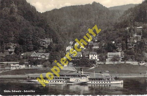Schmilka sächsische - ak,
