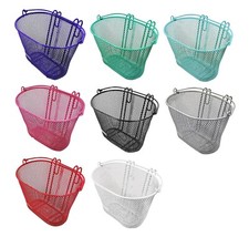 Kinder Fahrradkorb Lenkerkorb Metall vorne Korb Kinder Fahrrad 20x18x10cm