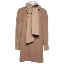 Marcona, Mantel, Damen, Größe: 48/50, Beige, Acetat/Viskose, Einfarbig #m5d