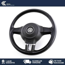 Original Lenkrad mit Pralltopf VW Tiguan 1 5N Leder 5K0419091J