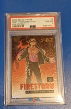Bret Hart Panini Firestorm PSA 8