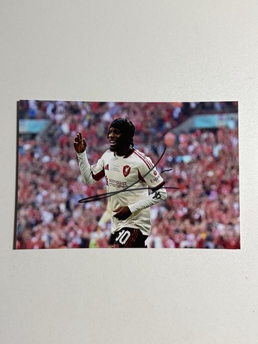 Jeremie frimpong autogramm - jeremie,