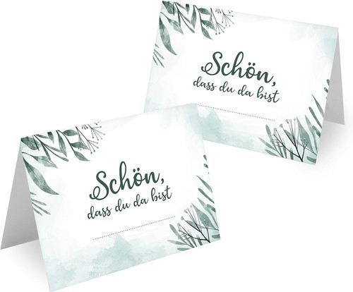Tischkarten hochzeit - tischkarten,