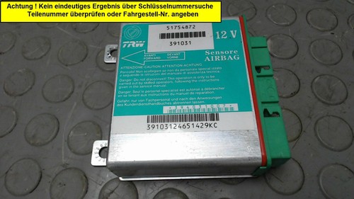 Airbagsteuergerät fiat grande - airbagsteuergerät,